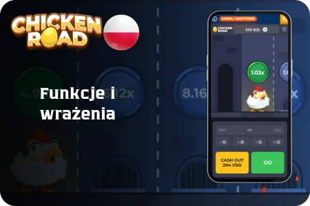 Mechanika i funkcje gry Chicken Road